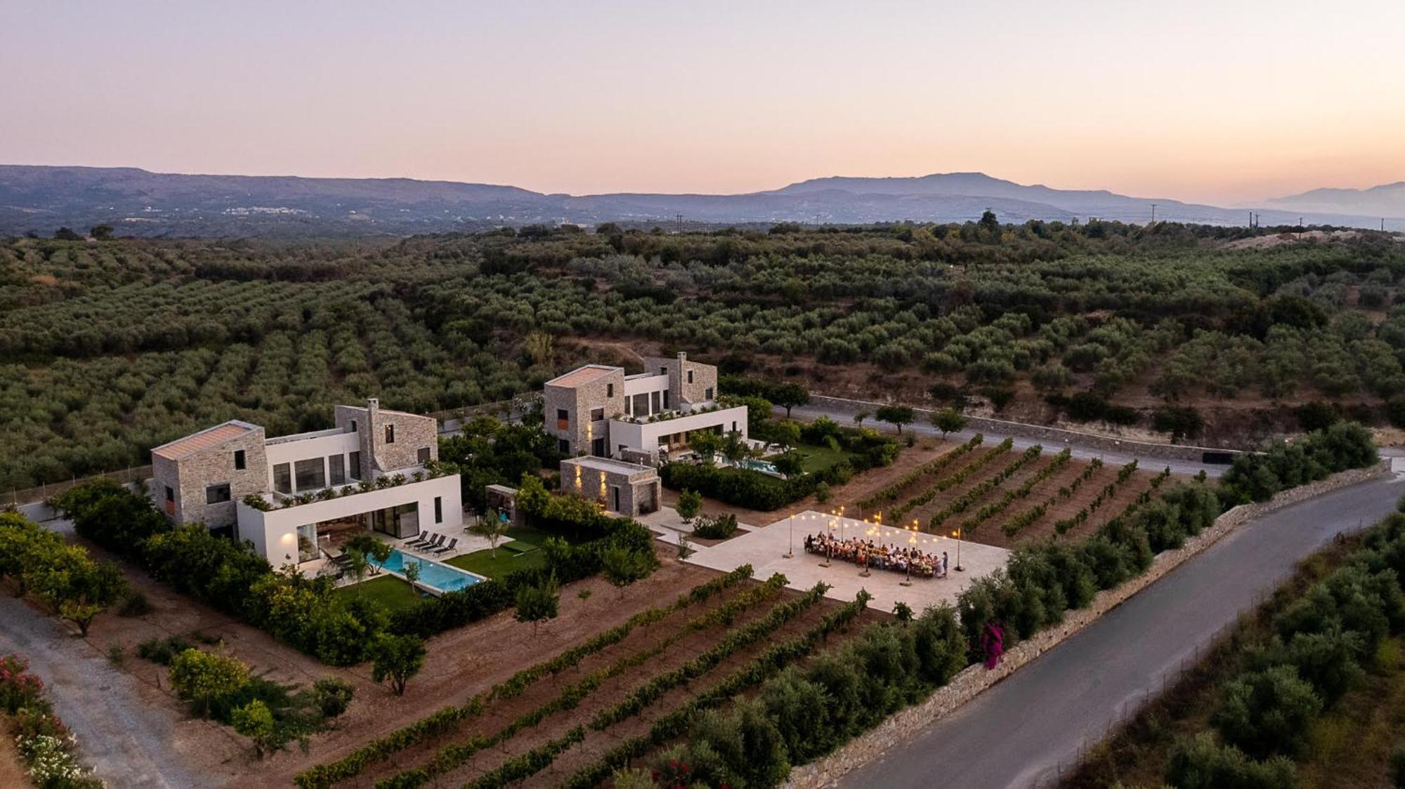 Citrus Grove Luxury Villas Skaleta Exteriör bild